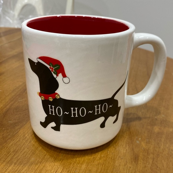 NWOT. 20oz. “Holiday Doxie”, ceramic mug. - Picture 1 of 9